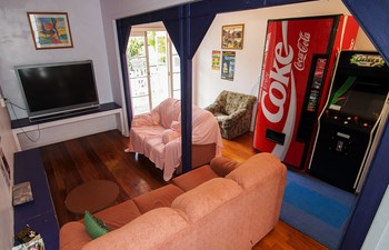 Upstairs TV room