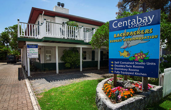 Centabay Lodge from Roadside